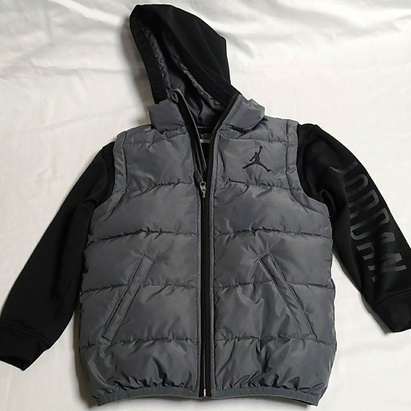 jordan vest hoodie